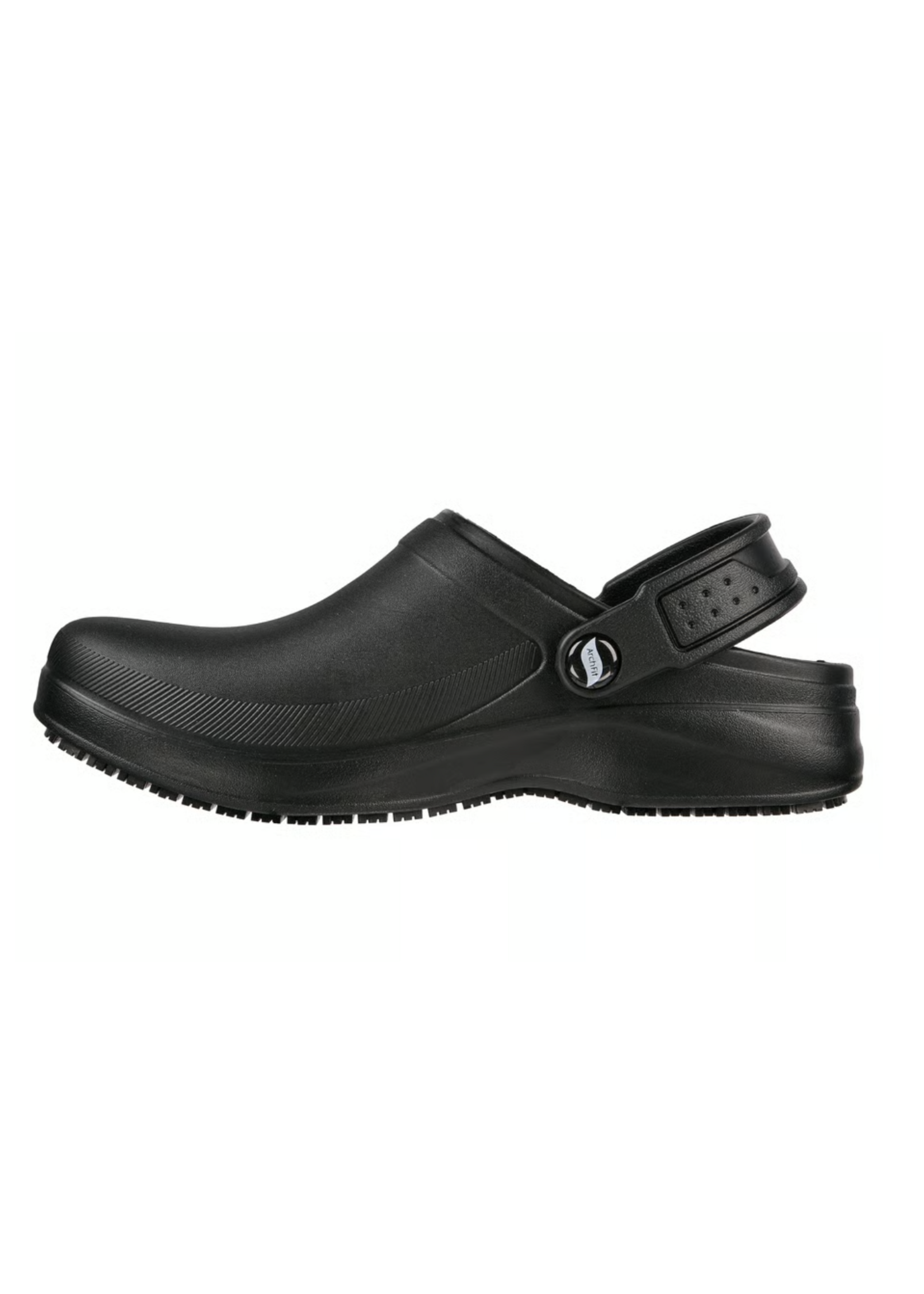 Skechers Women's Slip Resistant Riverbound Pasay 108067 Black Arch Fit