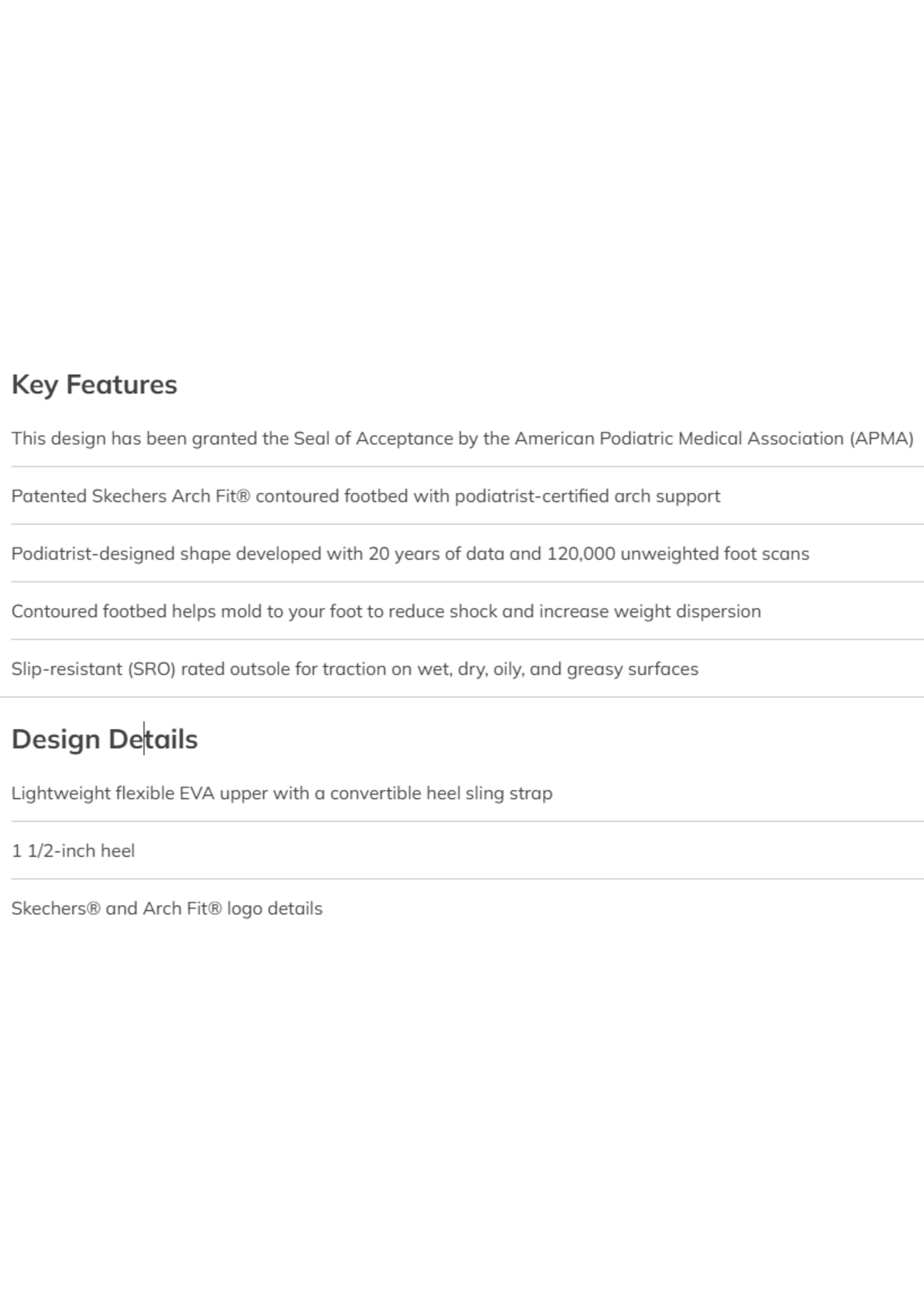 Skechers Women's Slip Resistant Riverbound Pasay 108067 Black Arch Fit