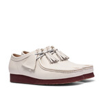 Clarks Originals Men’s Wallabee White Leather Shoes – Iconic Crepe Sole, Style 26185664