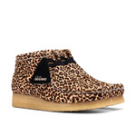 Clarks Originals Women’s Wallabee Boot Leopard Print – Natural Crepe Sole, Style 26185623