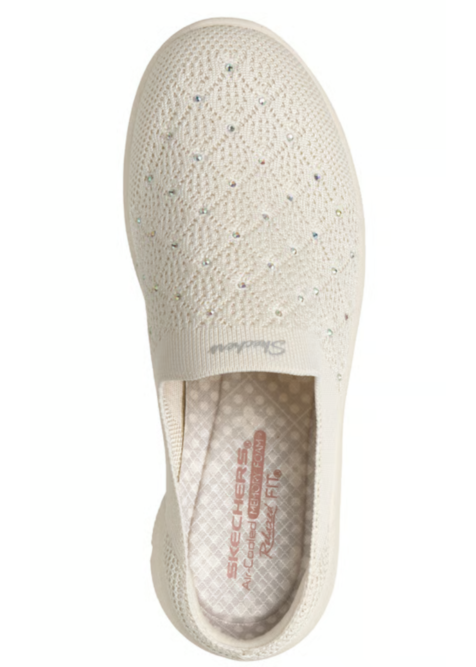 Skechers Women's Relaxed Fit: Easy Going - Glowing Skies 159419/OFWT Off White