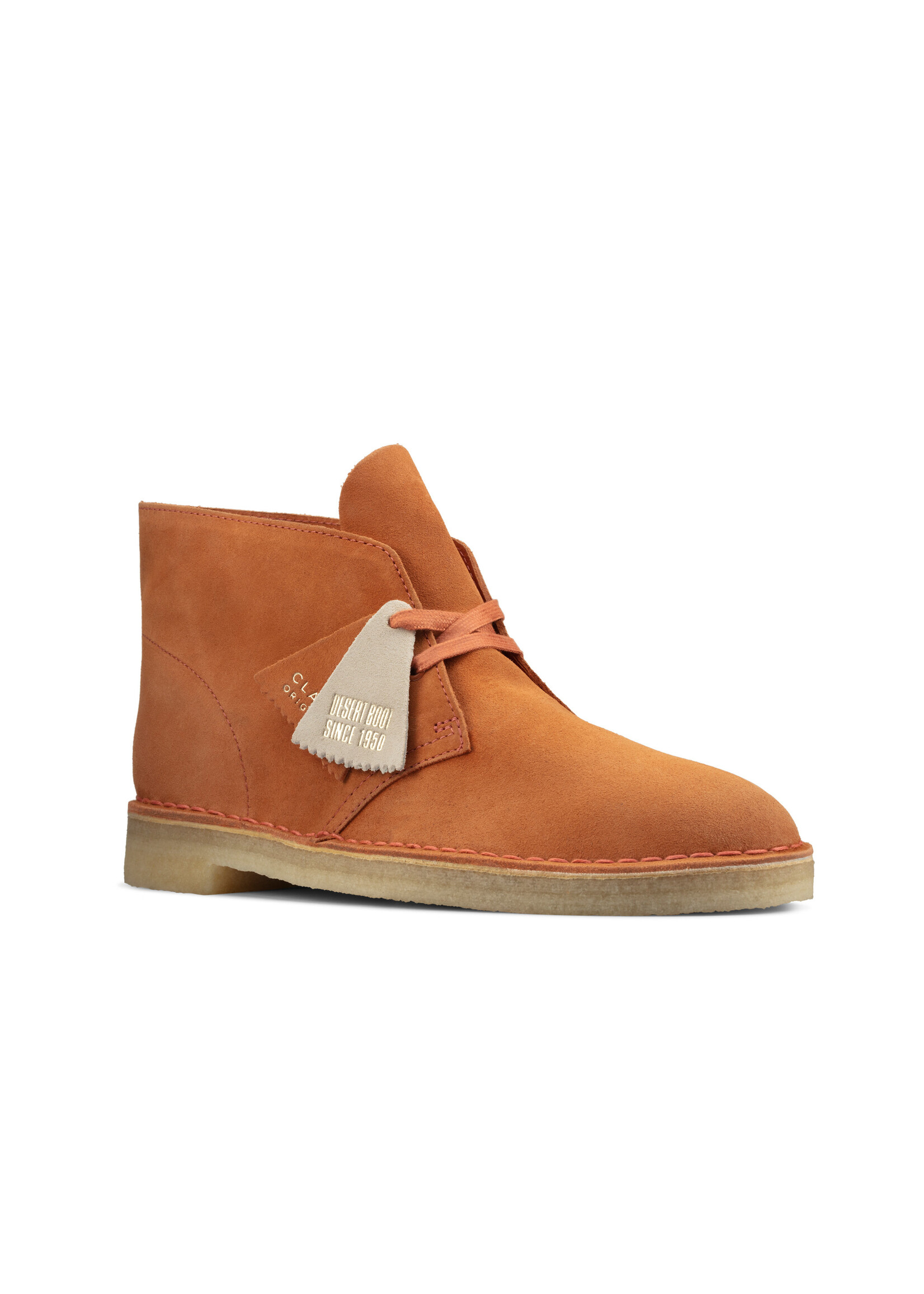 Clarks Desert Boot Brown Rust Suede