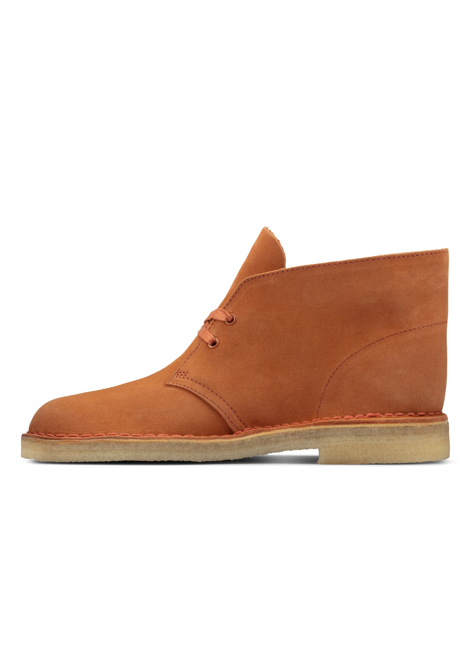 Clarks Desert Boot Brown Rust Suede