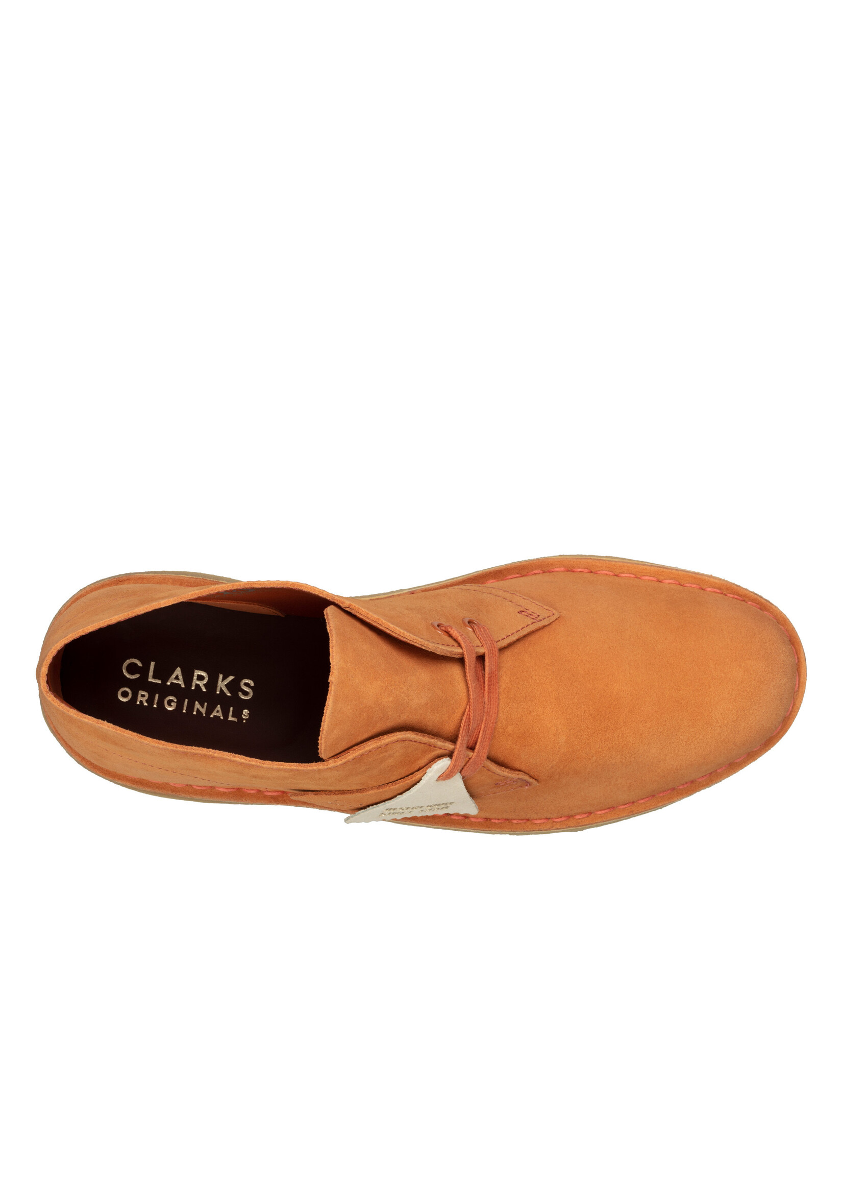 Clarks Desert Boot Brown Rust Suede