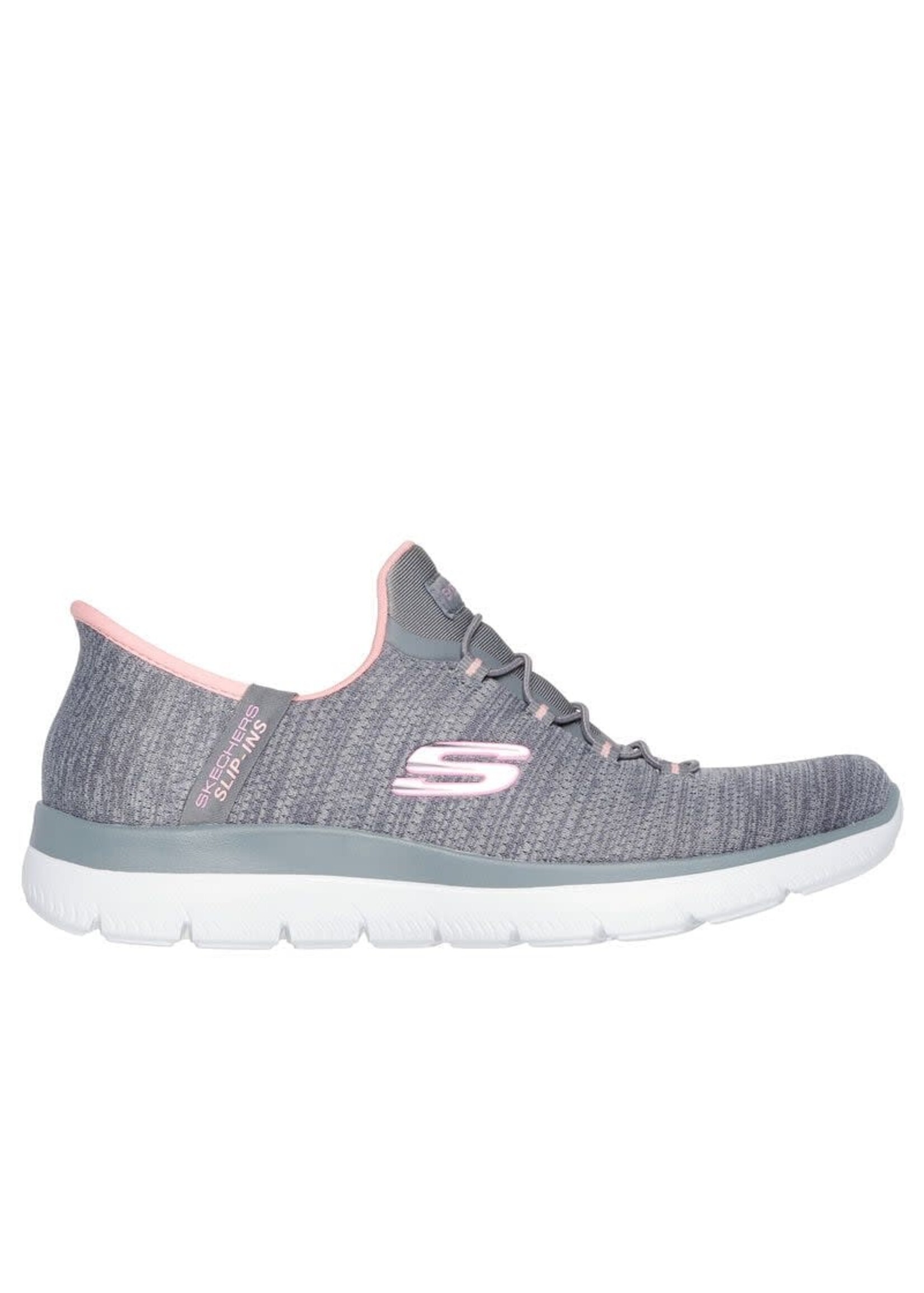 Skechers Women's Slip-ins: Summits - Everyday Set 150264/GYCL Gray/Coral