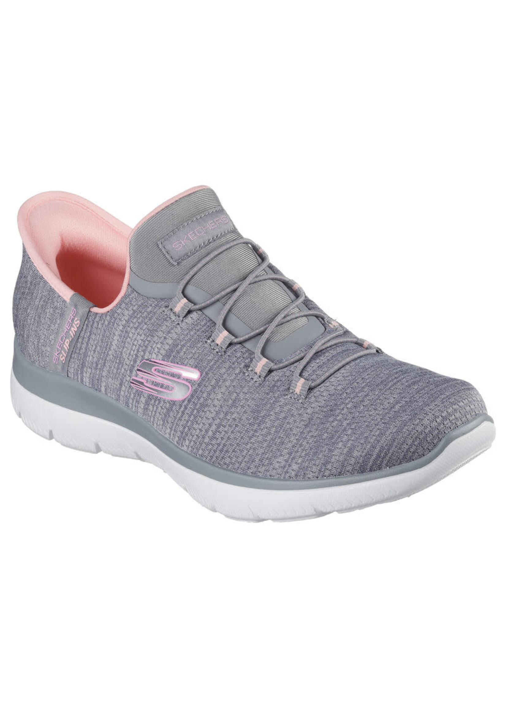 Skechers Women's Slip-ins: Summits - Everyday Set 150264/GYCL Gray/Coral