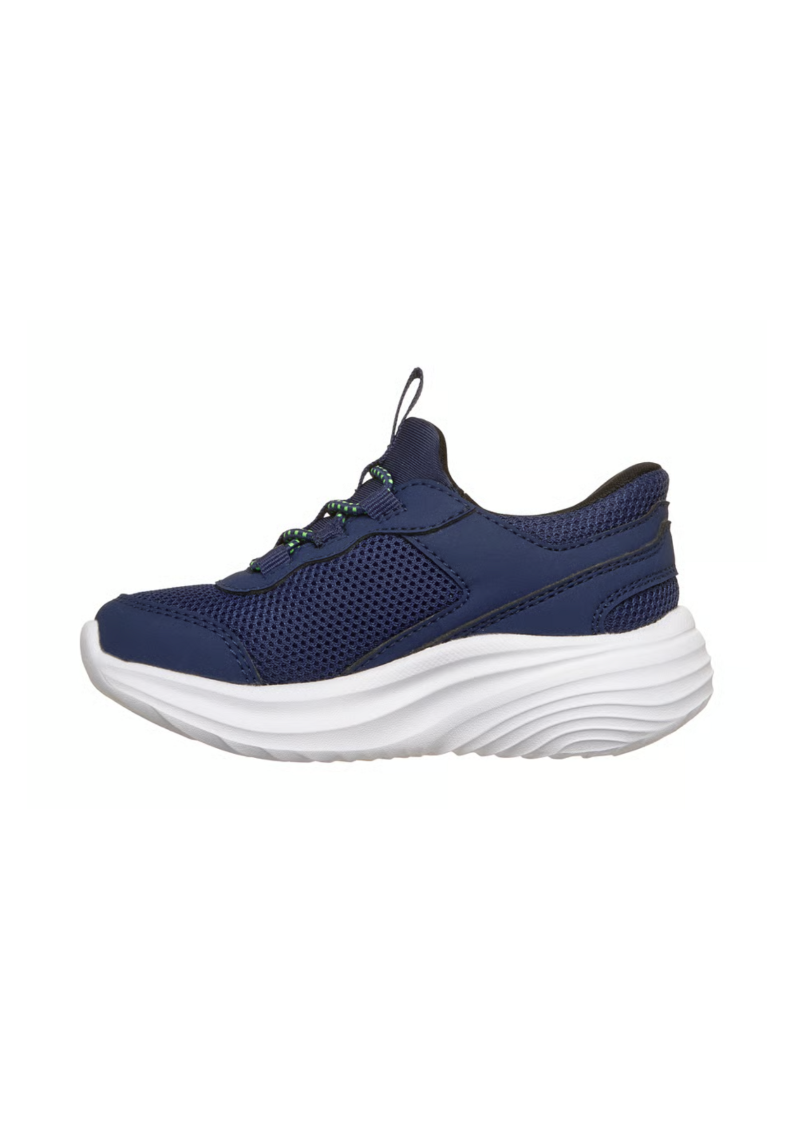 Skechers Boy's Hands Free Slip-ins: Bounder Pro Kids' Athletic Sneakers 404208L Navy Machine Washable