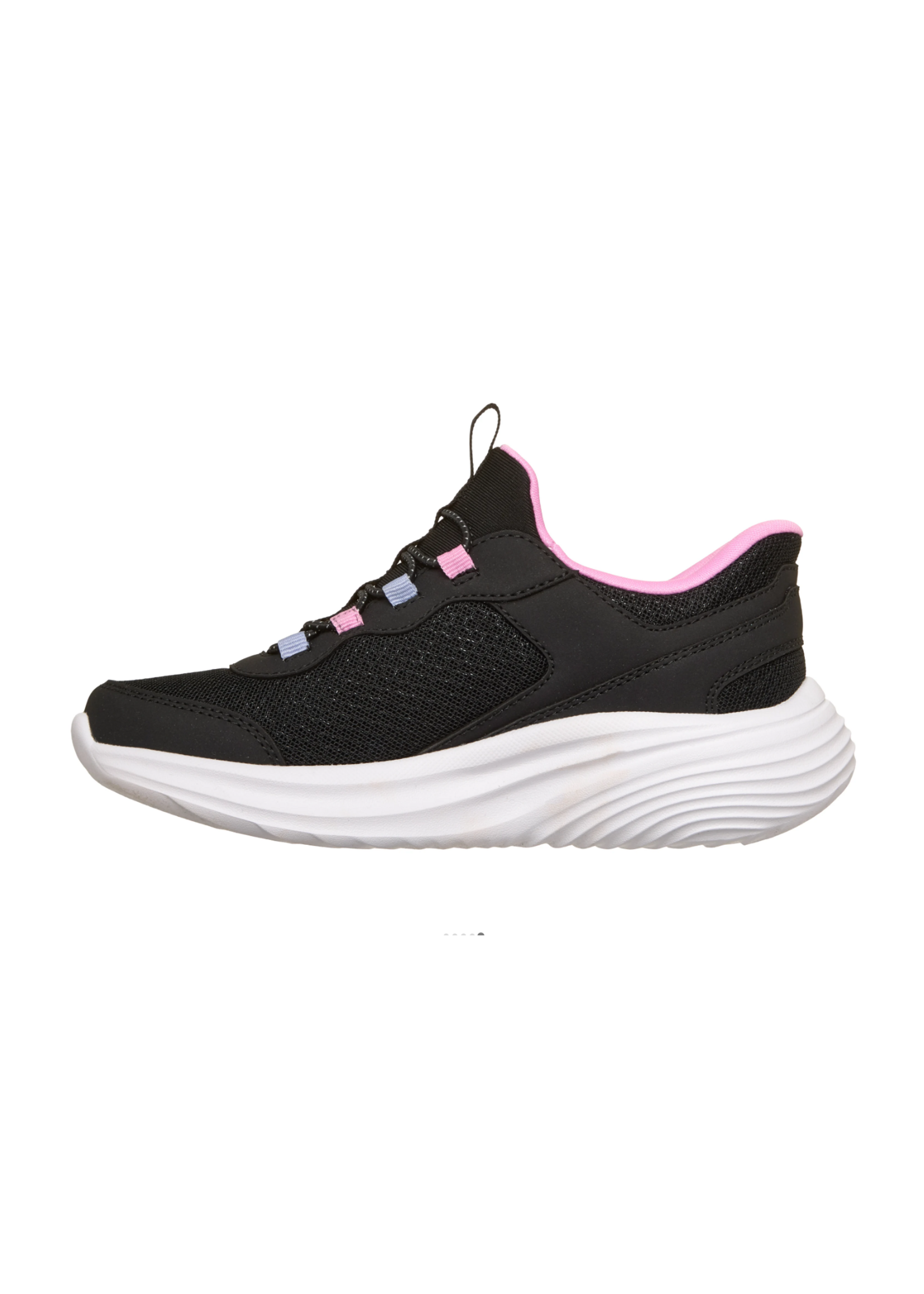 Skechers Girl's Hands Free Slip-ins: Bounder Pro Kids' Athletic Sneakers 303690L Black Machine Washable