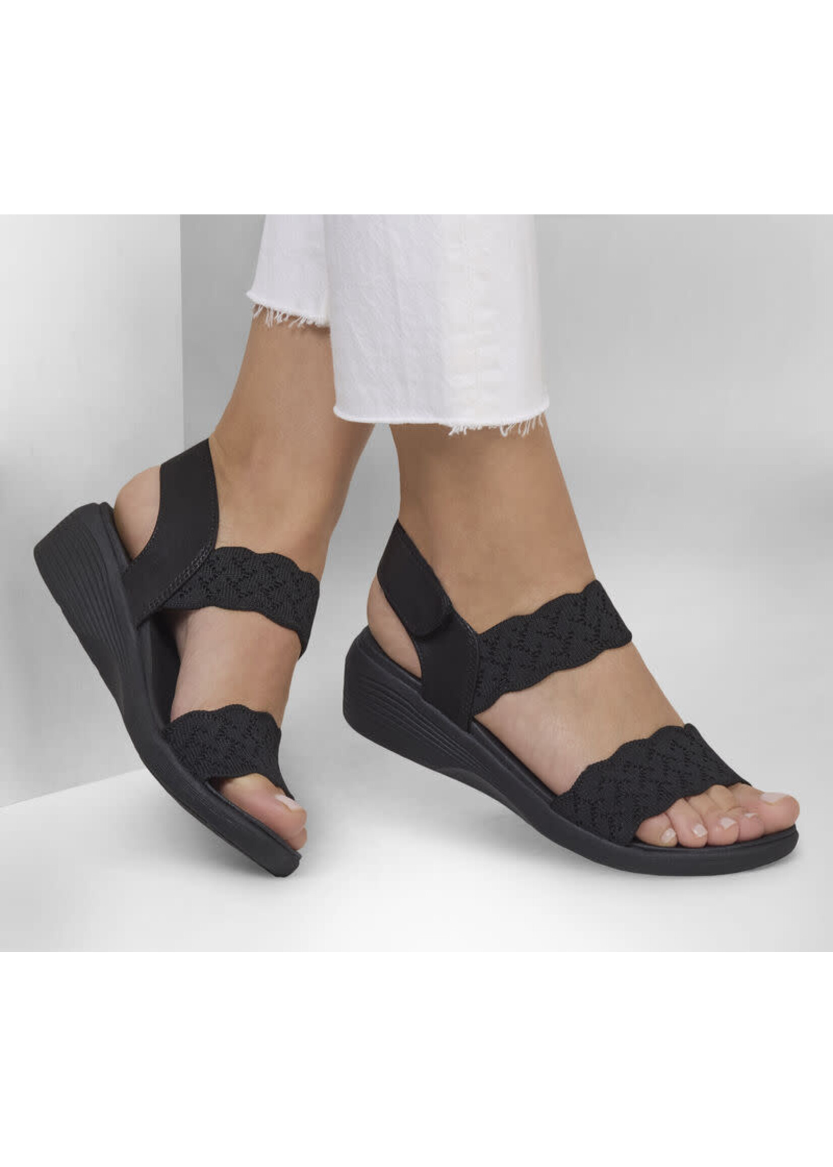 Skechers Women's Arya-ON THE RISE 163165 BBK Black