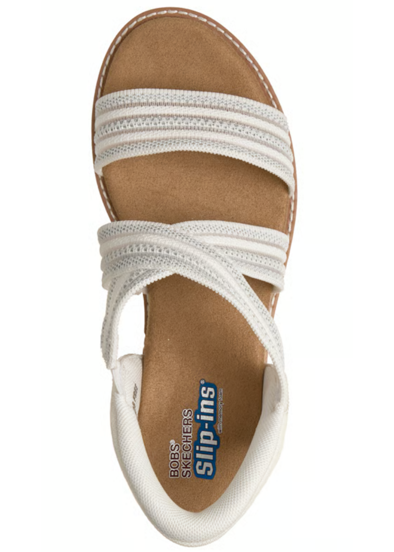 Skechers Women's Slip-ins: BOBS Desert Kiss - Lavish Leap WHITE 114408 WHT
