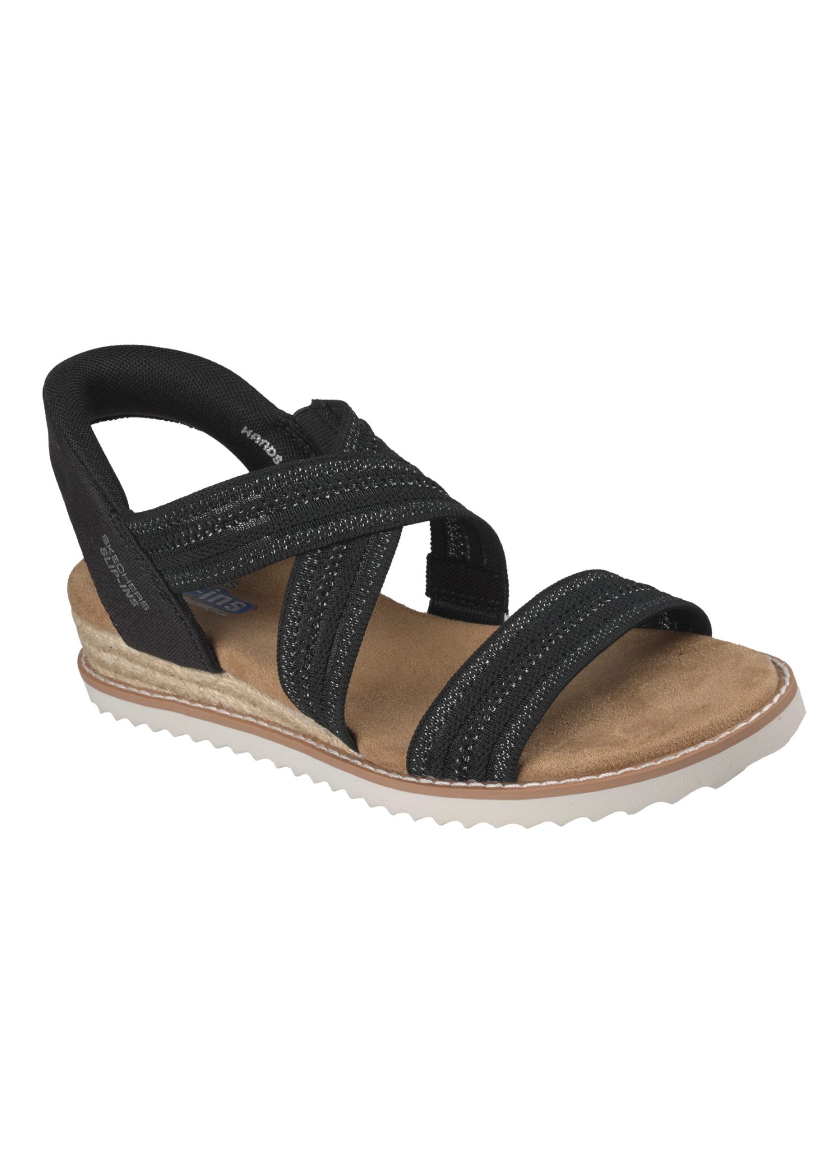 Skechers Women's Slip-ins: BOBS Desert Kiss - Lavish Leap BLACK 114408 BLK