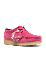 Clarks Originals Women’s Wallabee Pink Intrest– Natural Crepe Sole, Style 26186511