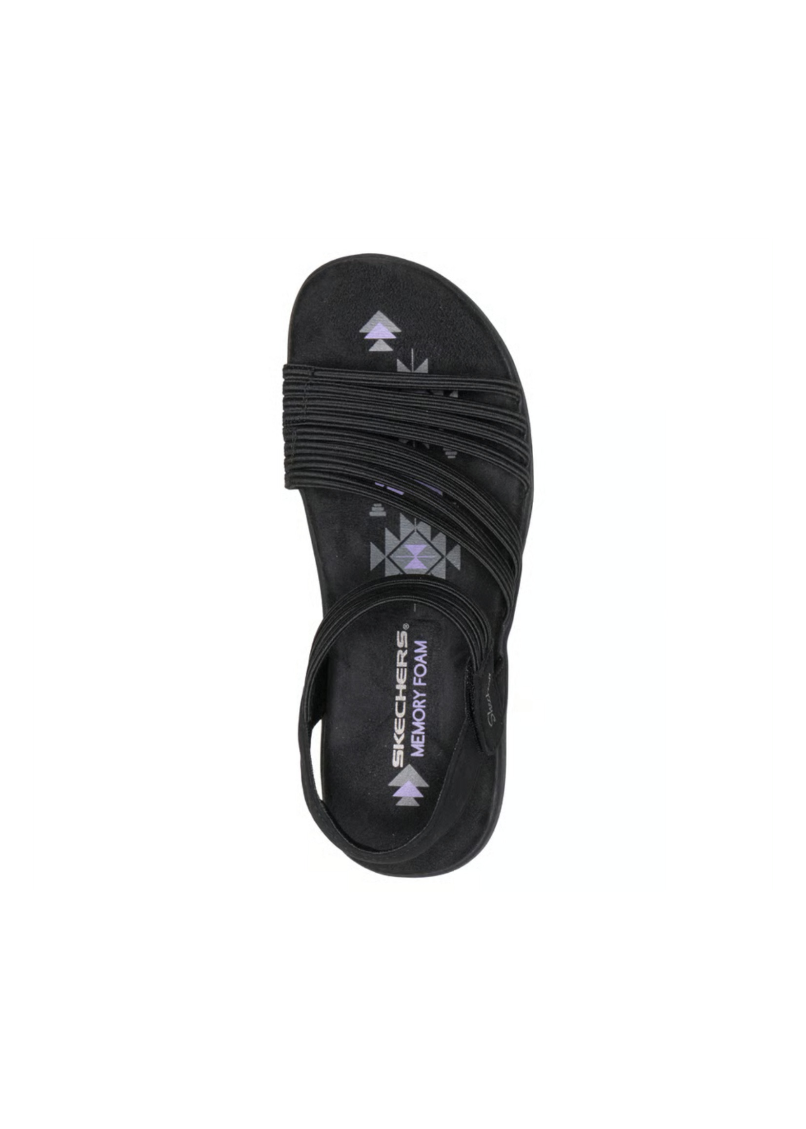 Skechers Womens Reggae Slim - Coffee Run 163573 BBK Black