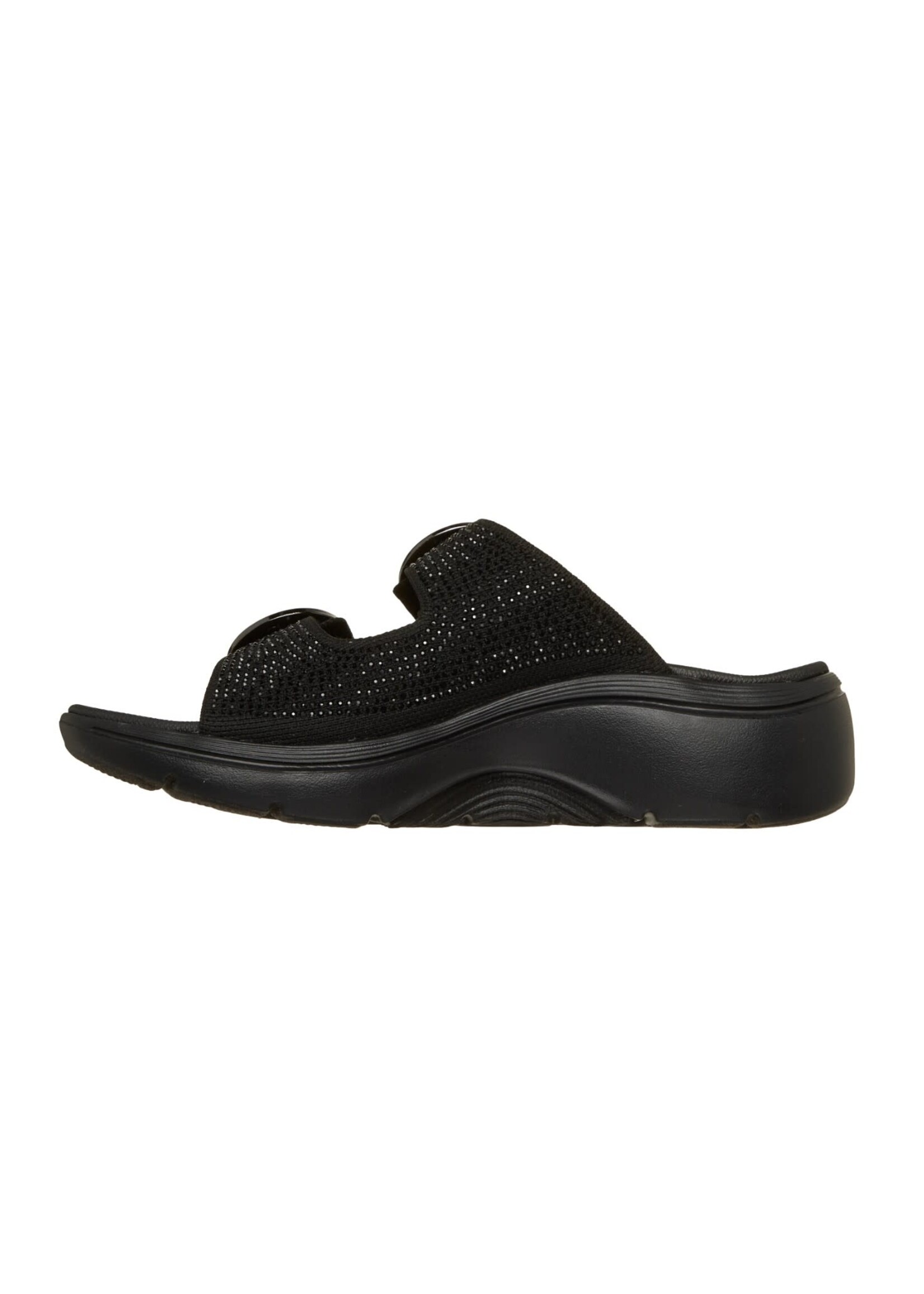 Skechers Women's Martha Stewart: GO WALK Arch Fit 2.0 Sandal - Showstopper 140818 BBK