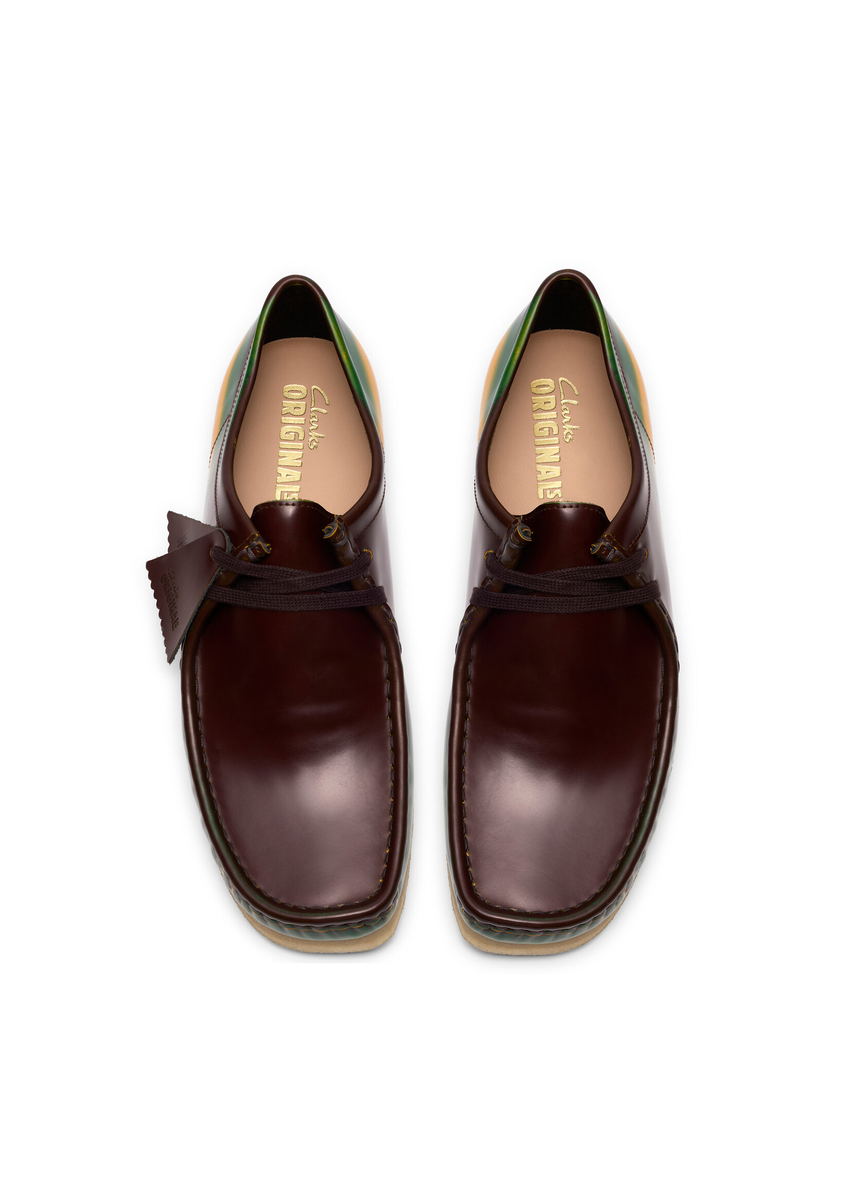 Clarks Originals Wallabee Men's Brown Brush-Off Leather - 26185669