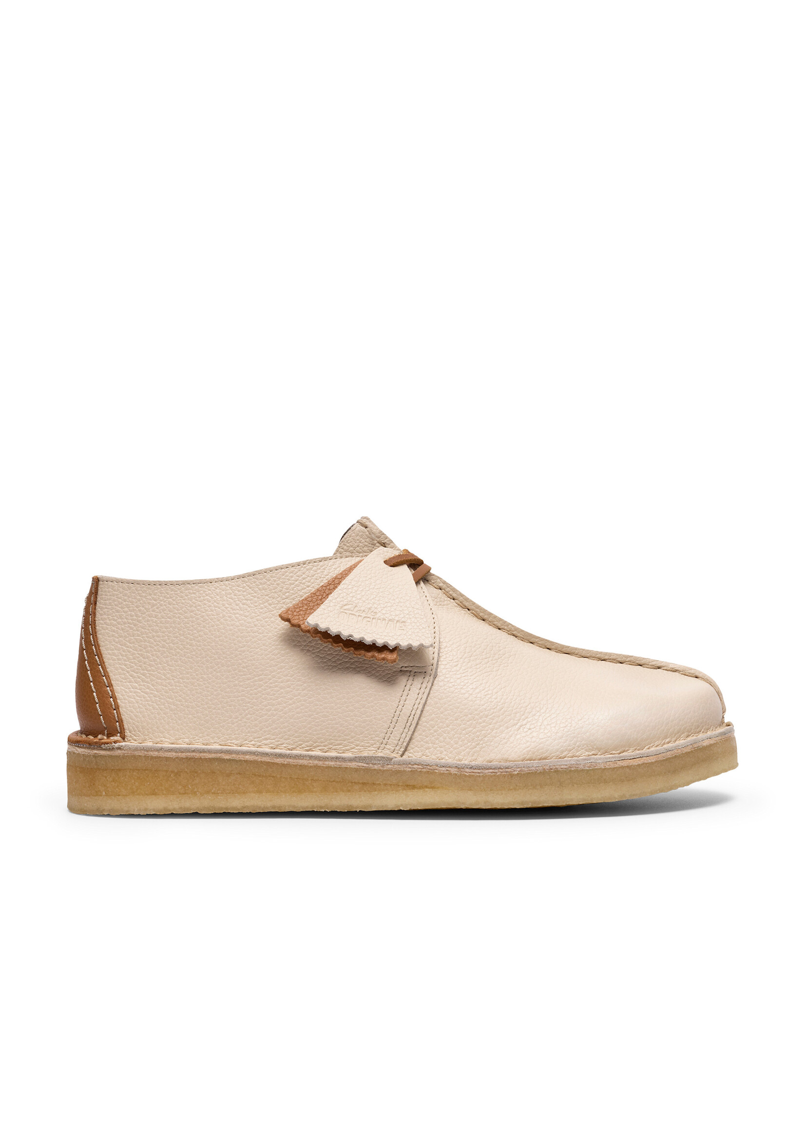 Clarks Originals Desert Trek White Combi Leather - 26185660