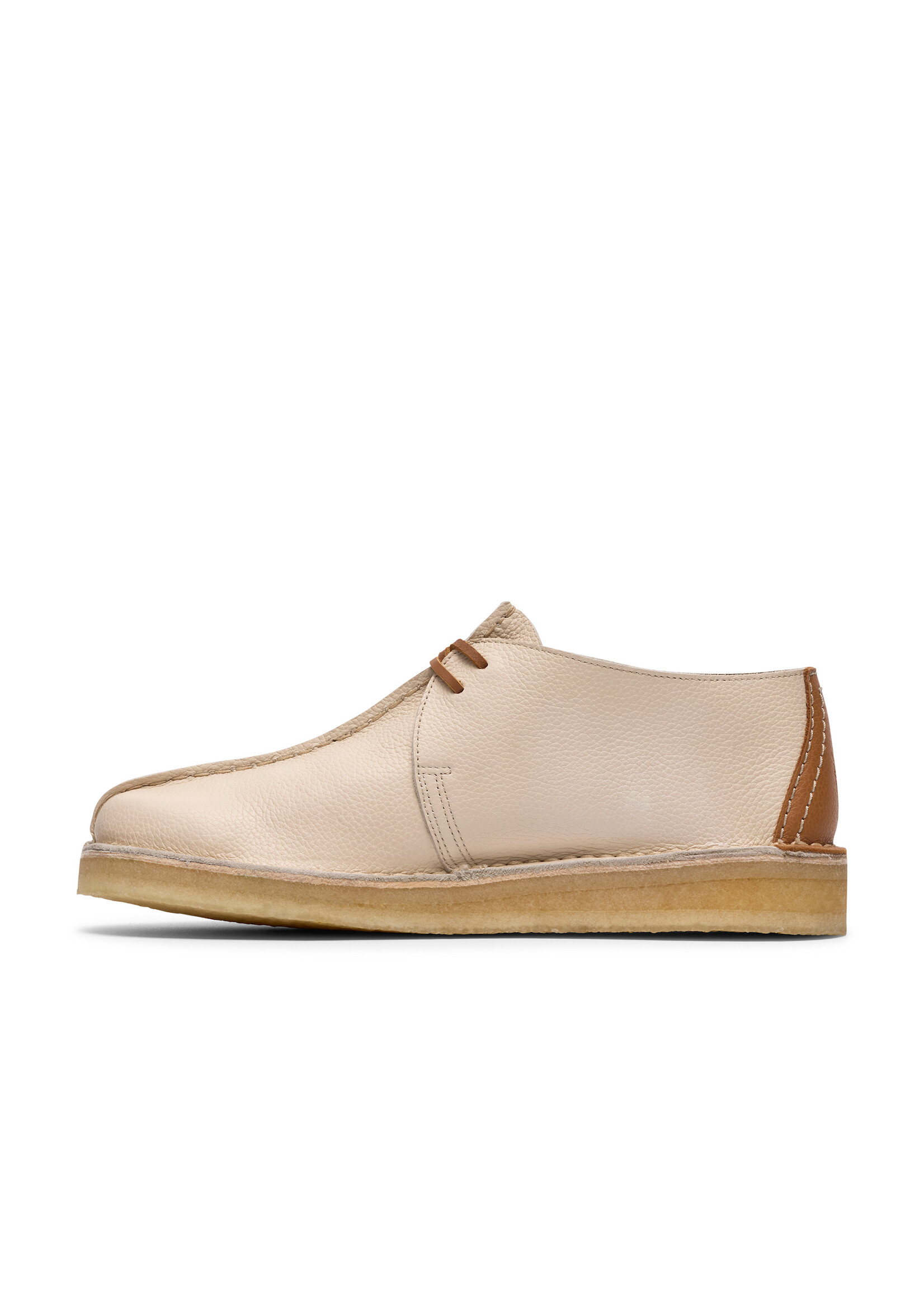 Clarks Originals Desert Trek White Combi Leather - 26185660