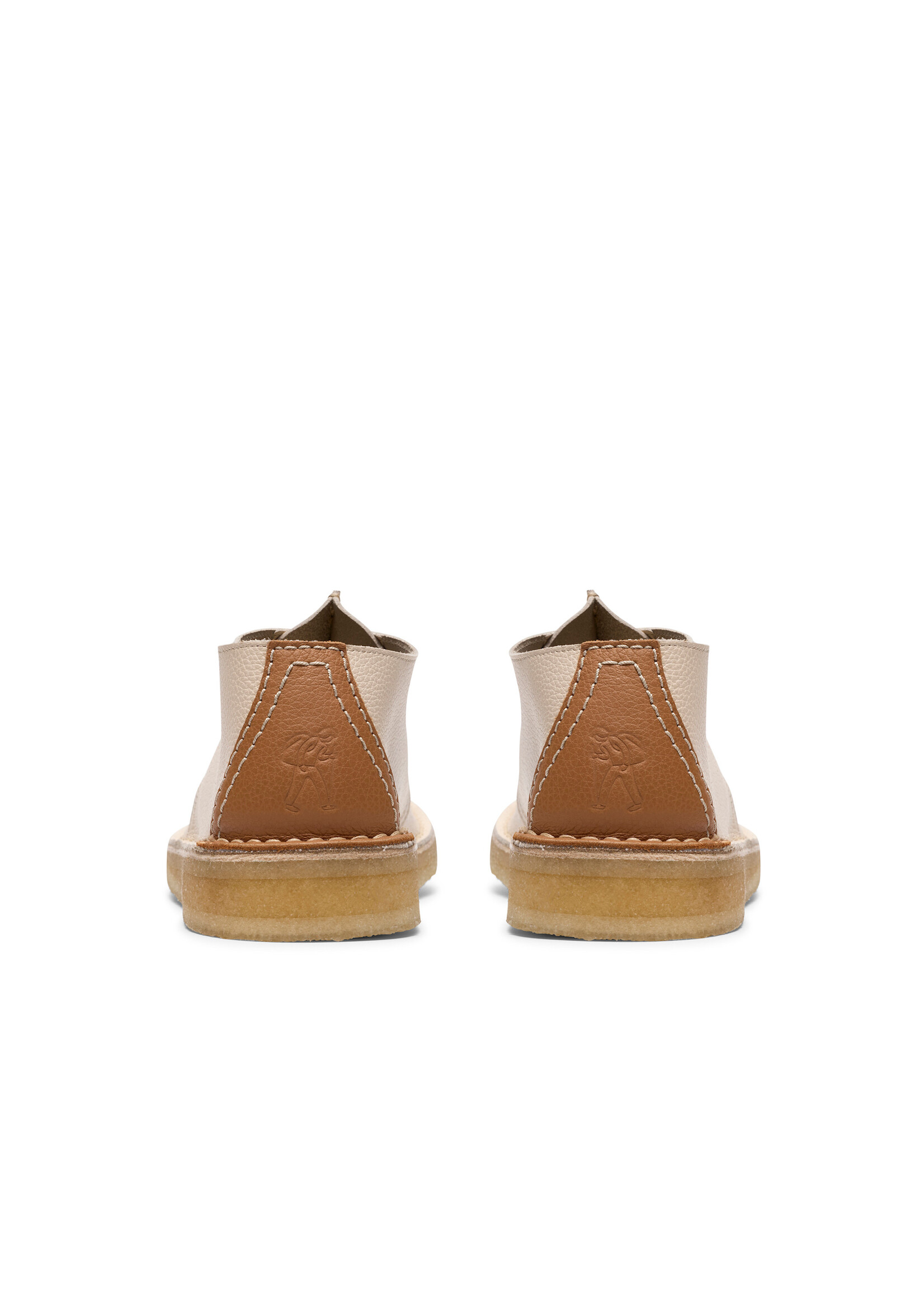 Clarks Originals Desert Trek White Combi Leather - 26185660