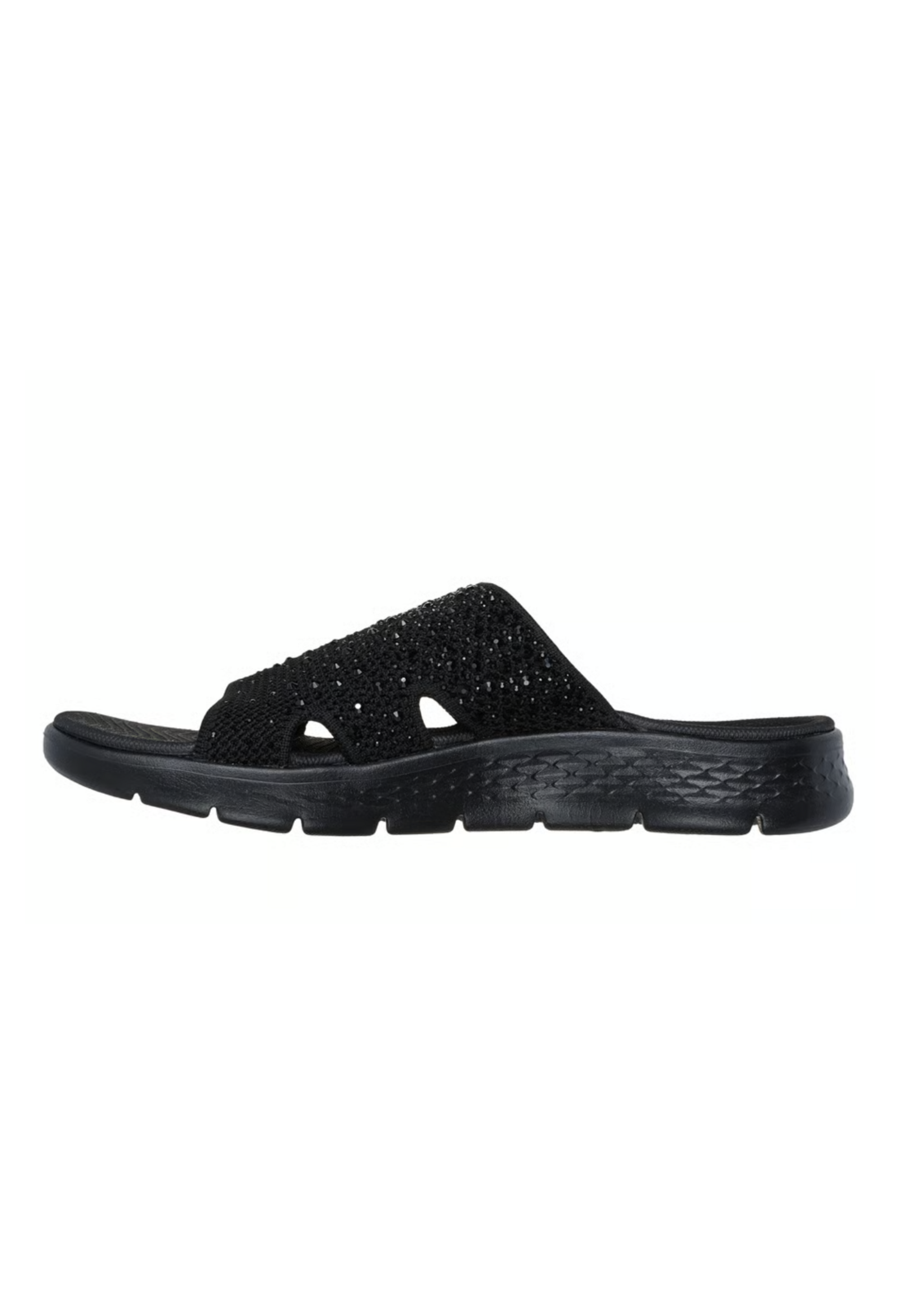 Skechers Women's Go Walk Flex Sandal Glitz 141446/BBK Black