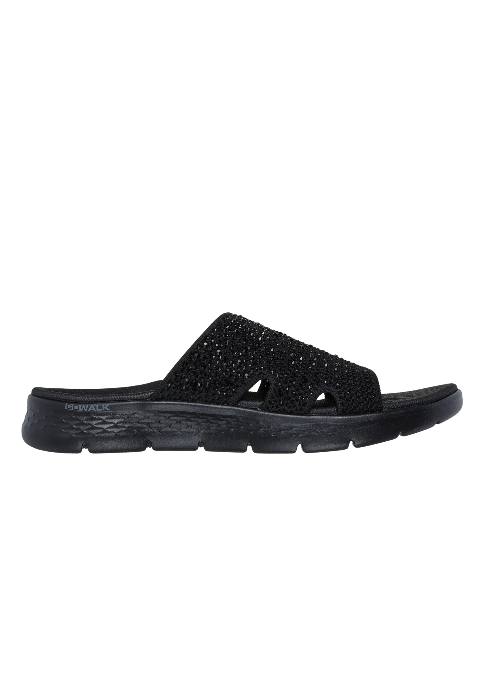 Skechers Women's Go Walk Flex Sandal Glitz 141446/BBK Black