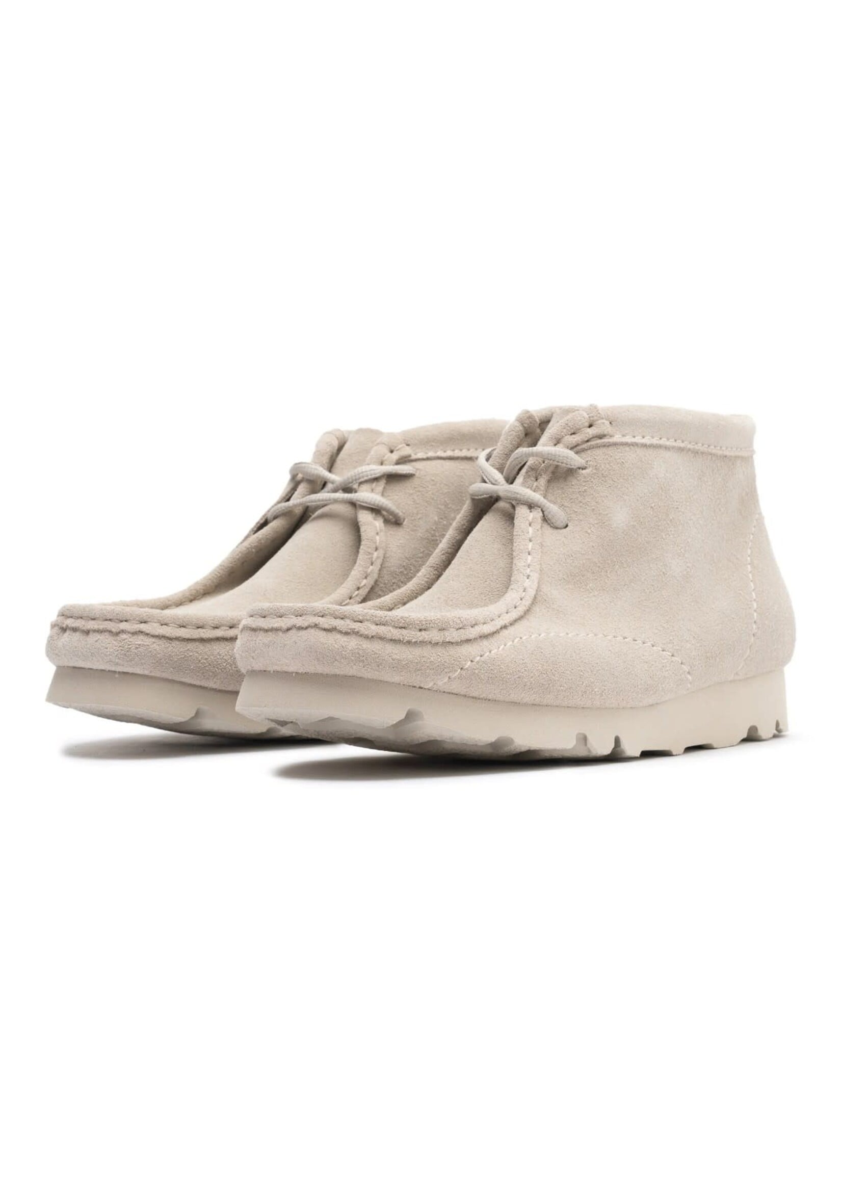 Clarks Men's WALLABEEBT PAF BEIGE SUEDE 26186608