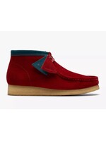 Clarks Originals Men's Wallabee Boot Dark Red Suede 26182752