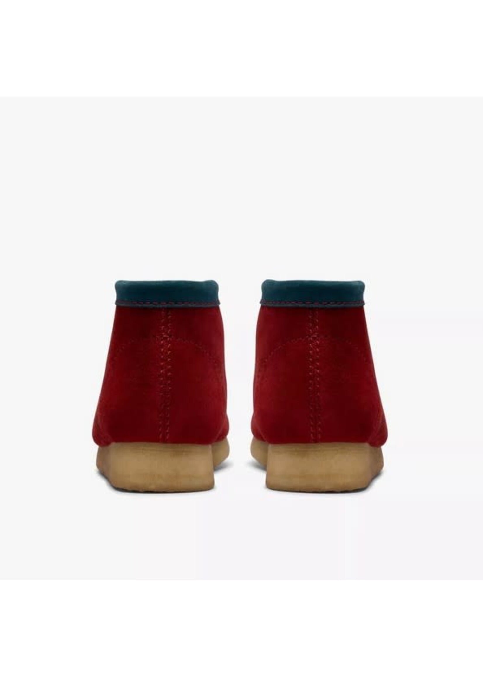 Clarks Originals Men's Wallabee Boot Dark Red Suede 26182752