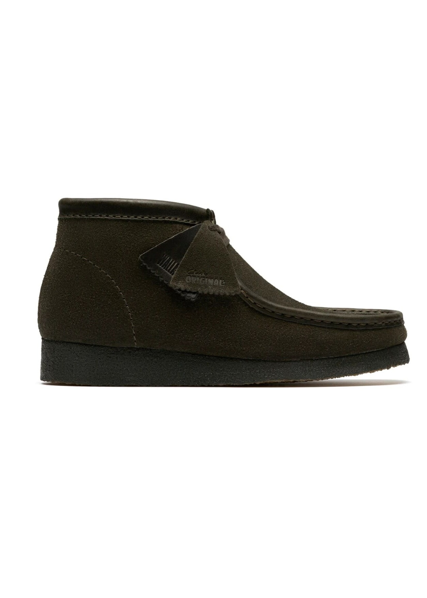 Clarks Originals Men's Wallabee Boot Loden Green Suede