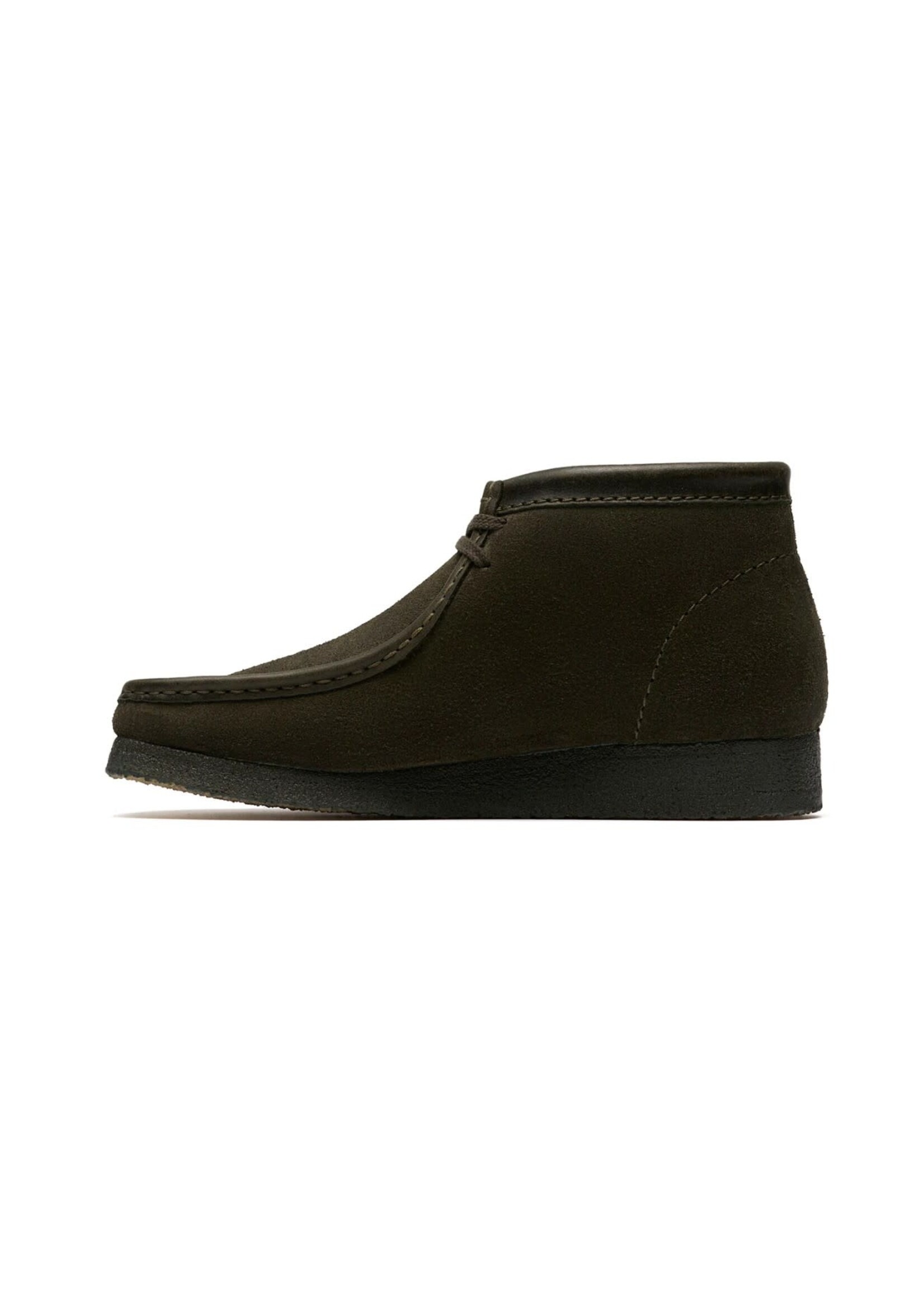 Clarks Originals Men's Wallabee Boot Loden Green Suede