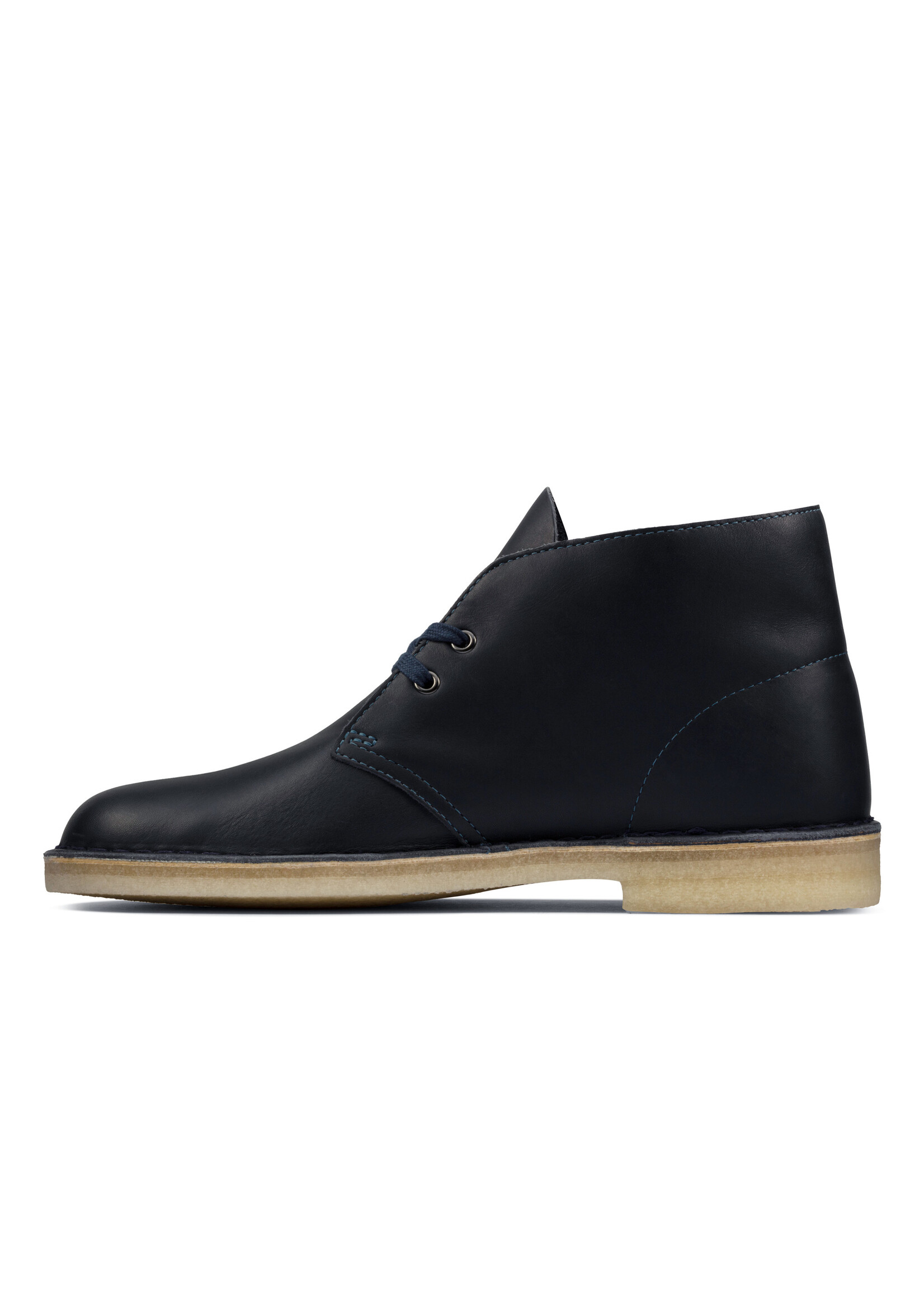 Clarks Originals Men's Desert Boot Navy Blue Leather 26182826