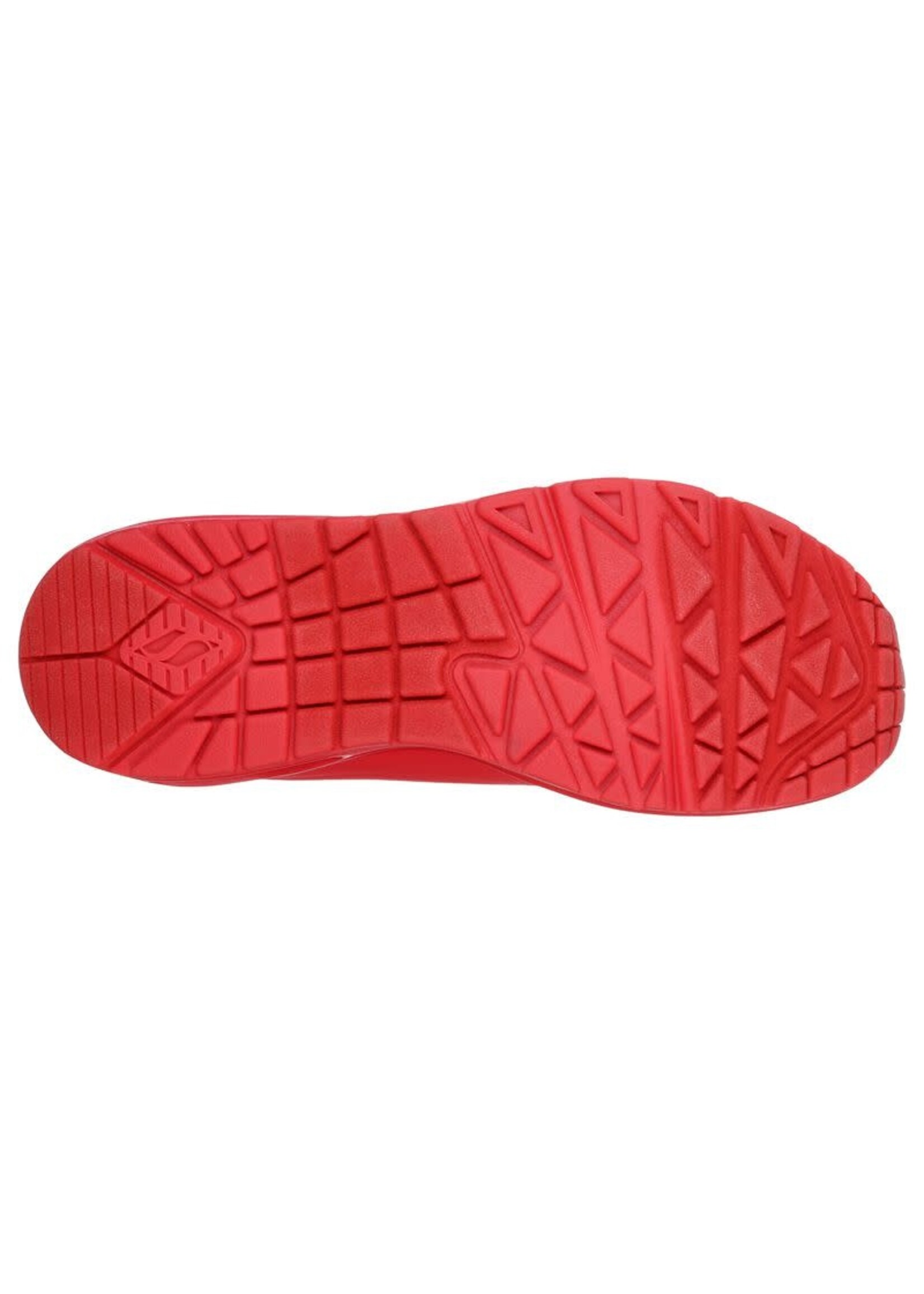 Skechers Womens  Street Women's Uno - Stand on Air Sneaker, Red