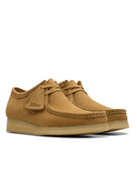 Clarks Mens Originals Icon Wallabee Mid Tan Suede 26180198