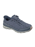 Skechers Women’s Hands Free Slip-ins Glide-Step: Cozy Fit At Ease Comfortable Walking & Casual Sneakers (104556/SLT)
