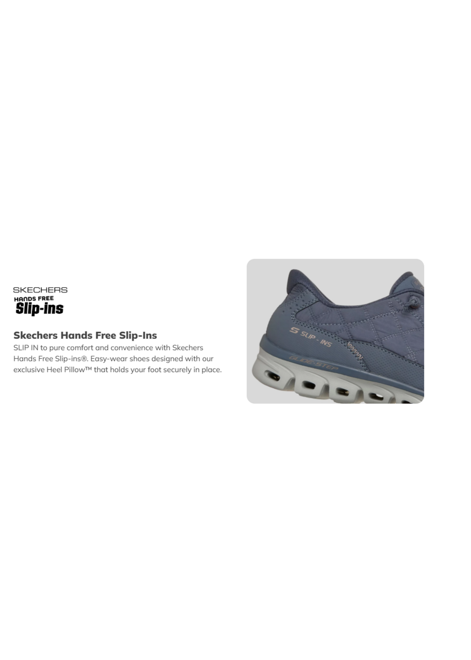 Skechers Women’s Hands Free Slip-ins Glide-Step: Cozy Fit At Ease Comfortable Walking & Casual Sneakers (104556/SLT)