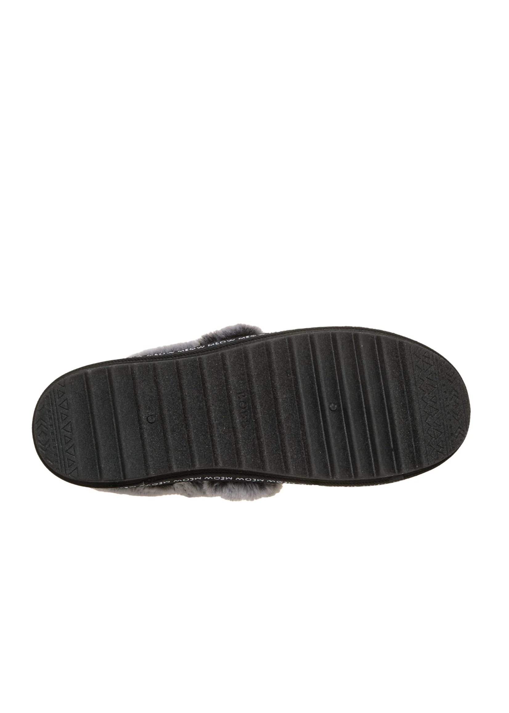 Skechers Women’s BOBS Cozy Kiss - Cozy Cat Memory Foam Indoor/Outdoor Comfort Slippers (113698/BLK)