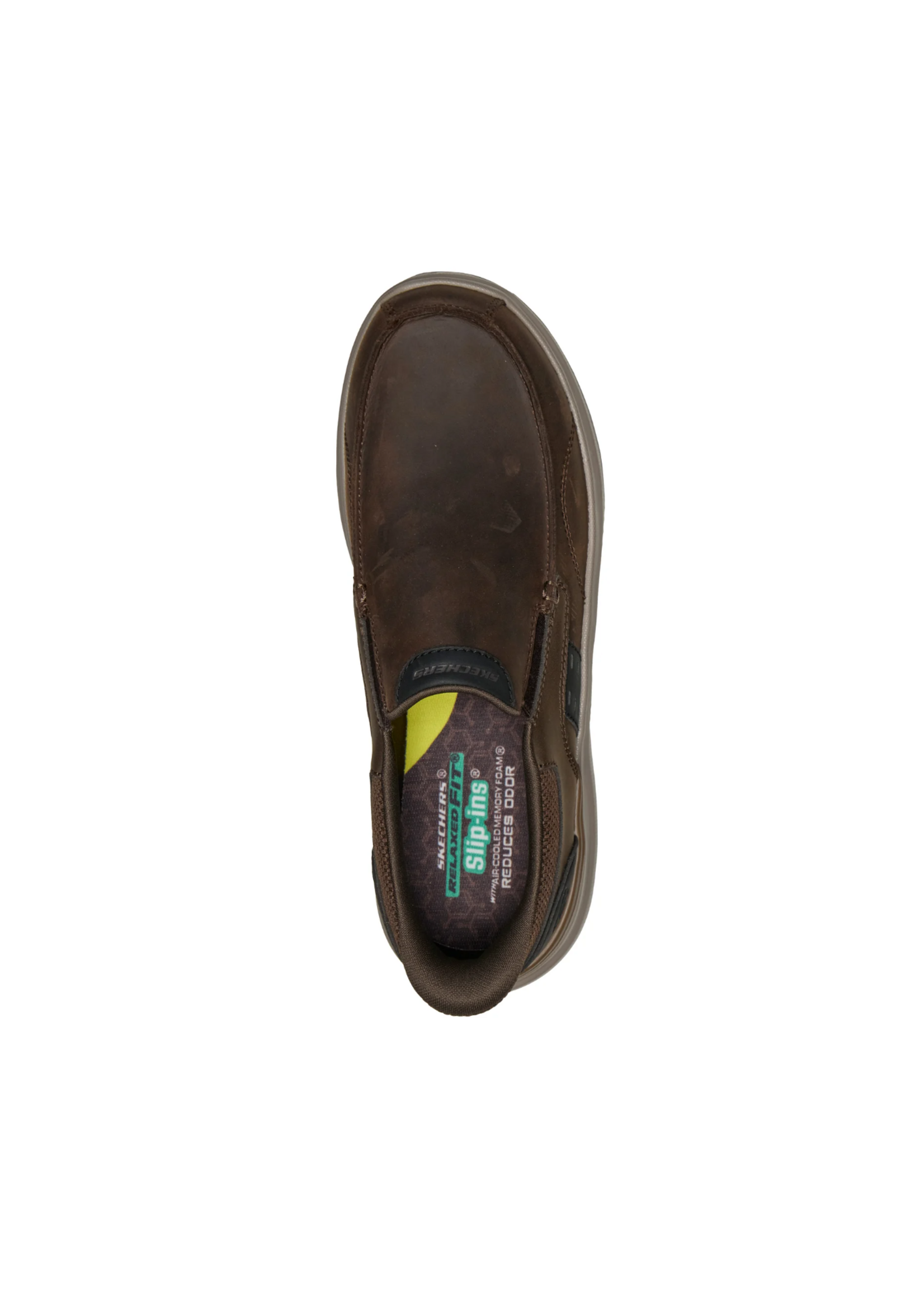 Skechers Men’s Hands Free Slip-ins Relaxed Fit: Altman - Prospect Leather Slip-On Shoes (205844/COC)