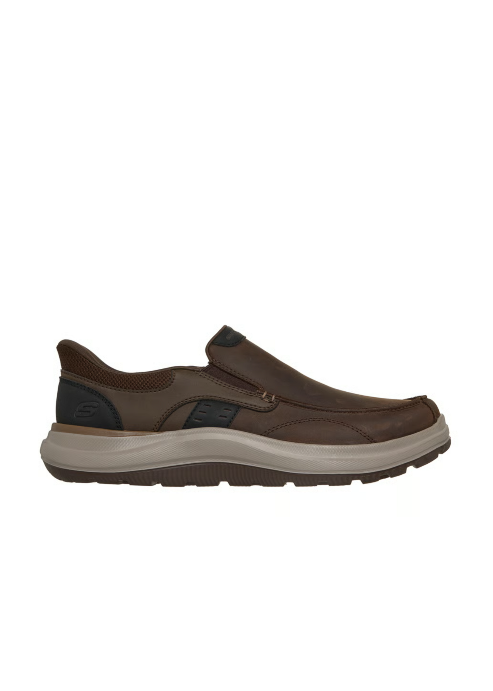 Skechers Men’s Hands Free Slip-ins Relaxed Fit: Altman - Prospect Leather Slip-On Shoes (205844/COC)