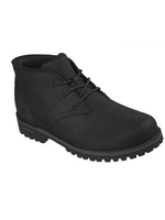 Skechers Men’s Hands Free Slip-ins Relaxed Fit: Quintero - Damien Leather Memory Foam Casual Ankle Boots (205903/BBK)
