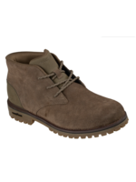 Skechers Men’s Hands Free Slip-ins Relaxed Fit: Quintero - Damien Leather Memory Foam Casual Mid-Top Boots (205903/DKTP)
