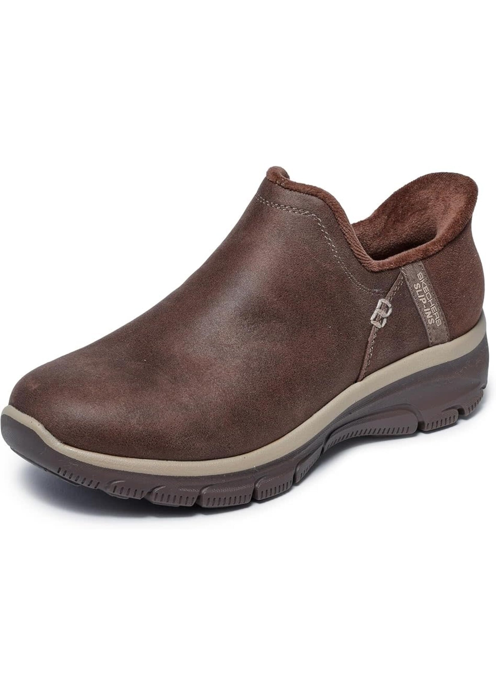 Skechers Women's Slip-ins Relaxed Fit: Easy Going - Modern Hour 3 chocolate (169167 CHOC)