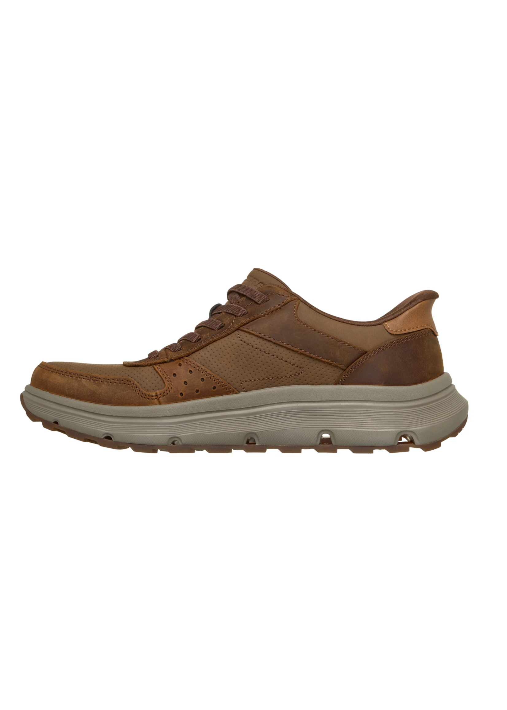 Skechers Men's Slip-ins Relaxed Fit: Garza Ultra - Tyrell Dark Brown (205867 CDB)