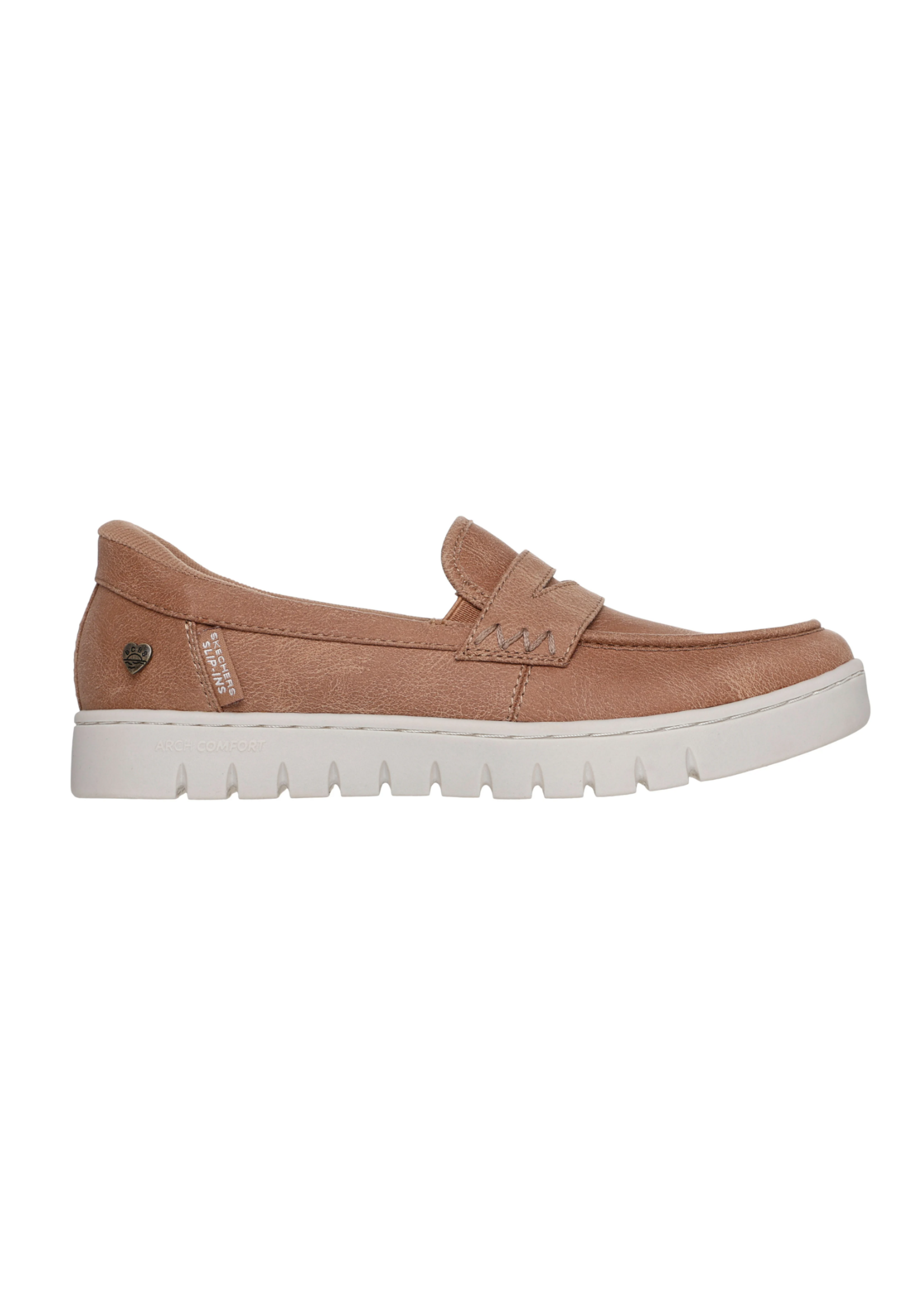 Skechers Women's  Skechers Slip-ins: BOBS Arch Comfort Sunfest Tan (114246 TAN)