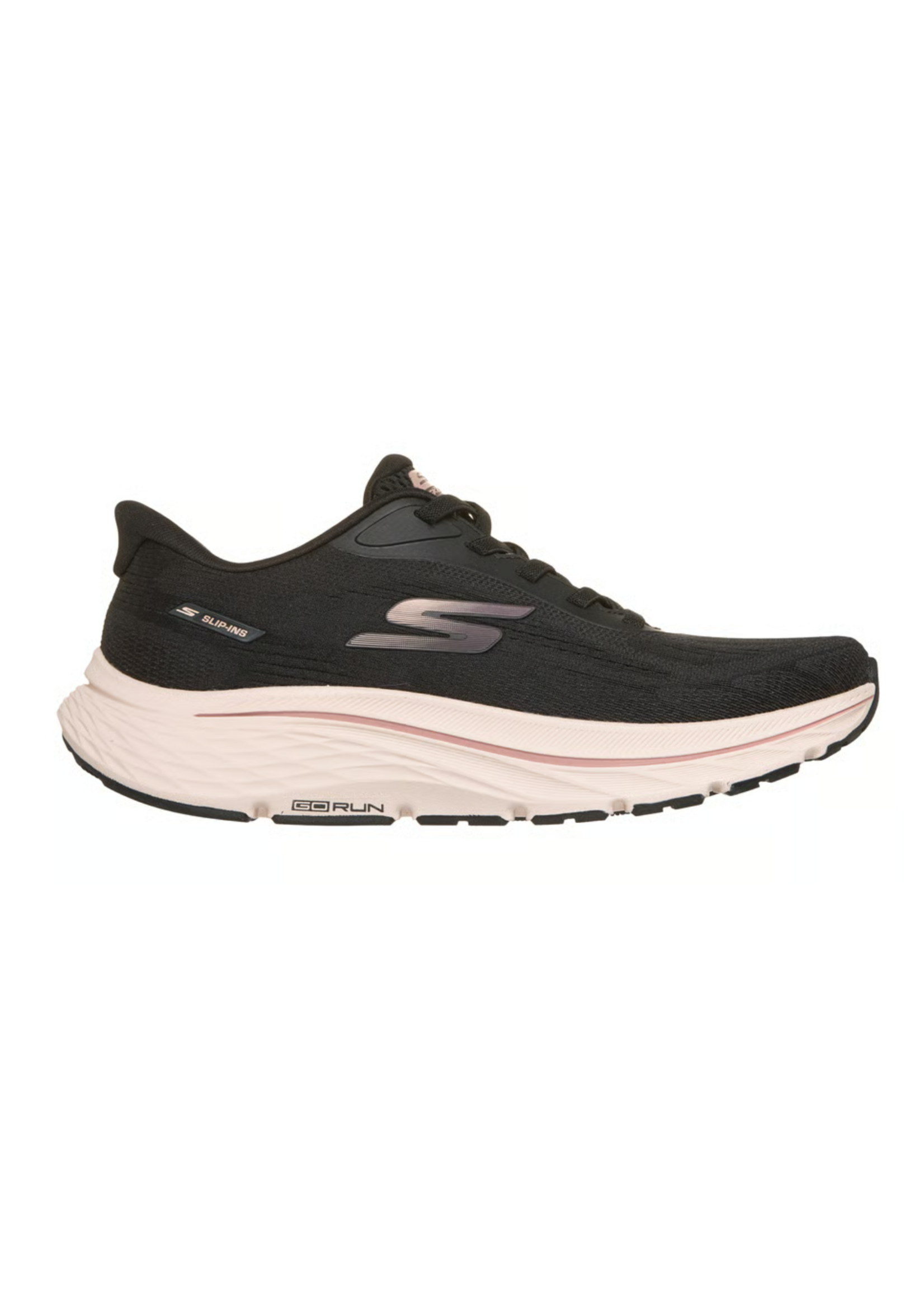 Skechers Women's  Slip-ins: GO RUN Consistent 3 - Flowen  Black (129059 BLK)