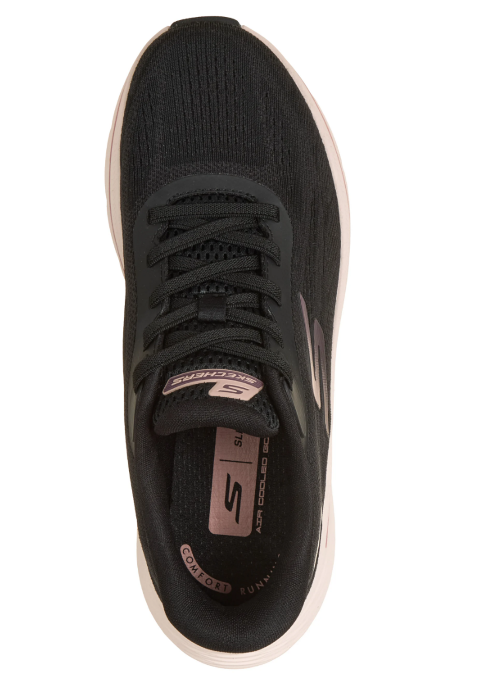 Skechers Women's  Slip-ins: GO RUN Consistent 3 - Flowen  Black (129059 BLK)