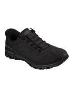 Skechers Women’s Hands Free Slip-ins Glide-Step: Cozy Fit At Ease Comfortable Walking & Casual Sneakers (104556/BBK)