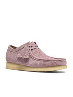 Clarks Originals Men’s Wallabee Dusty Pink Embossed Natural Crepe Sole 26329325