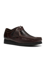 Clarks Originals Men’s Wallabee Black/Brown Leather Moccasin construction & Hand stitched apron seam 26328013