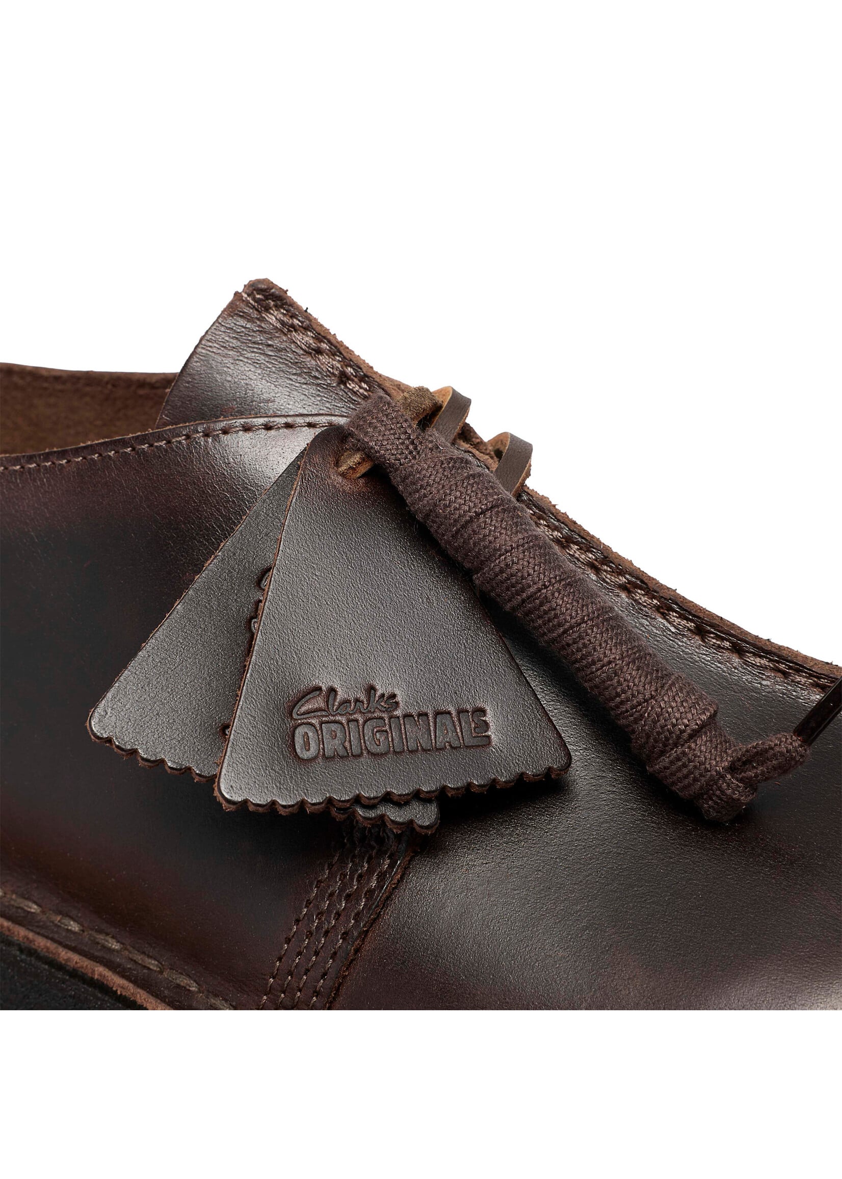 Clarks Men's Originals Desert Trek Black/Brown Leather 26327616