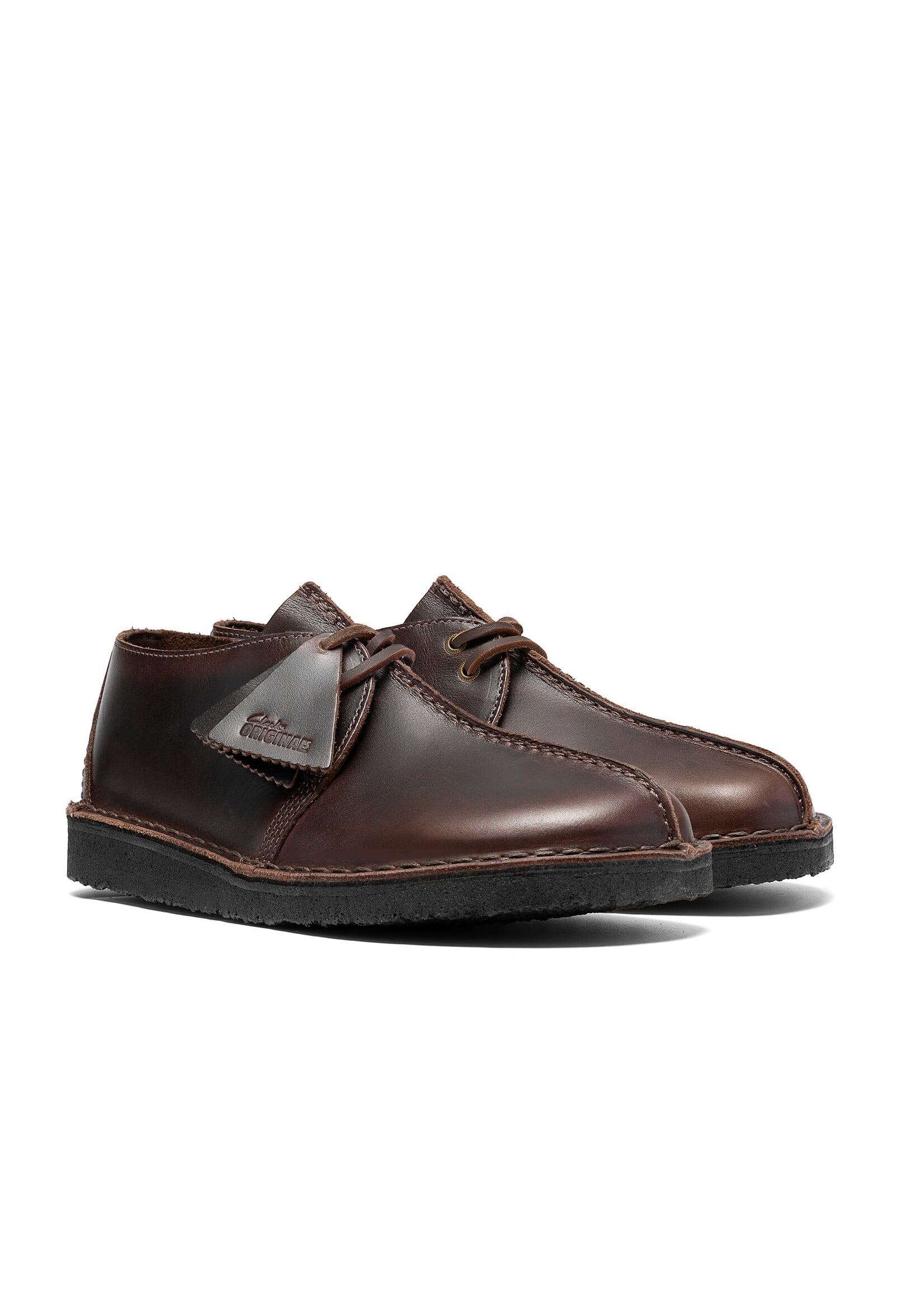 Clarks Men's Originals Desert Trek Black/Brown Leather 26327616