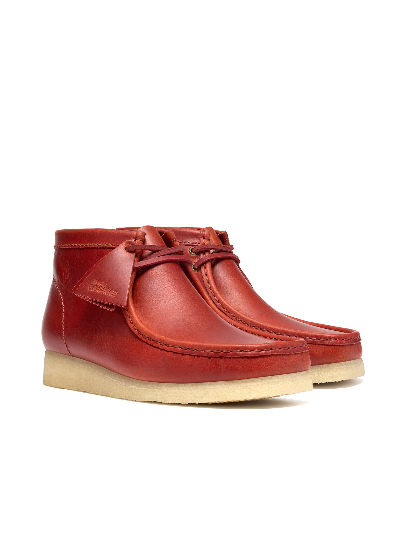 Clarks Originals Men's Wallabee Boot Brick Red 26327621